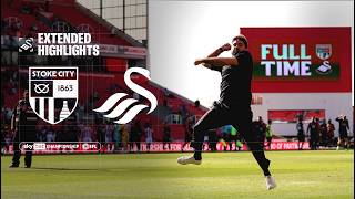Stoke City vs Swansea highlights (1-2) - Championship