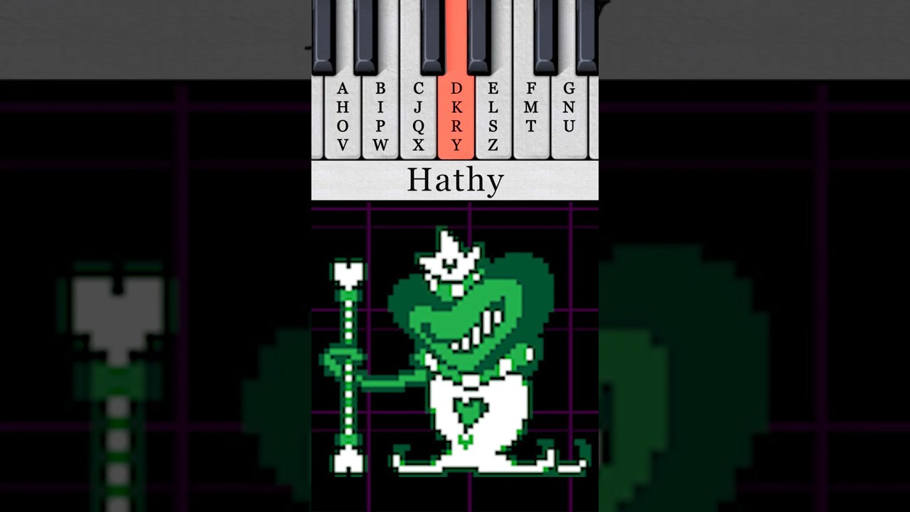 Hathy VS Head Hathy | Who has the best jingle? #deltarune #piano #jingle