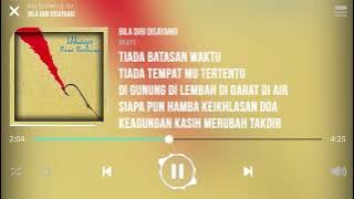 Ukays  Bila Diri Disayangi Lirik #Slowrockmalaysia