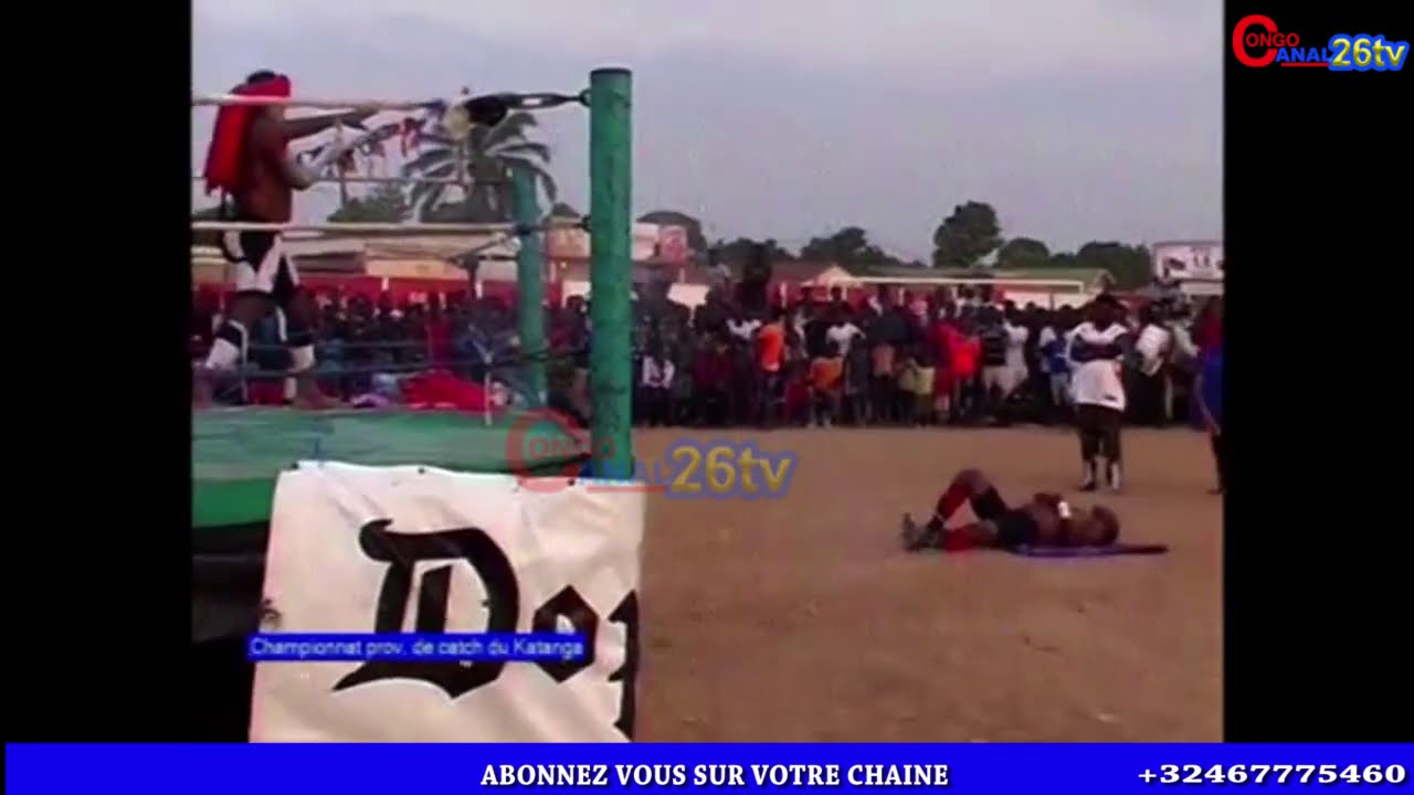 COMBAT DE CATCH CONGOLAIS AVEC COLY MYSTIQUE VS URSS abonnez vous sur Congo Canal 26TV