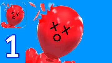 Balloon Crusher - Gameplay All Levels 1-8 [Part 1]