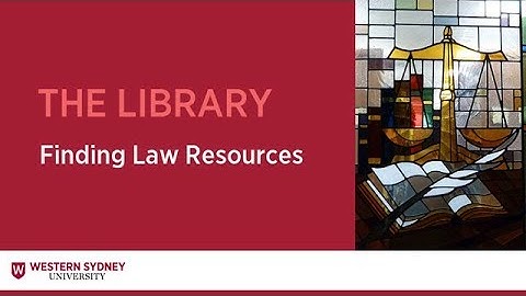 Finding Law Resources