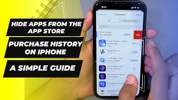 How to Hide Apps from the App Store Purchase History on iPhone A Simple Guide