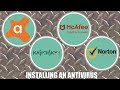 Installing An Antivirus