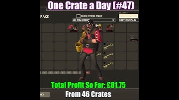 Day 47: IT COULD BE WORSE - Daily TF2 Unboxing Series - One Crate A Day S2 2021 #Shorts