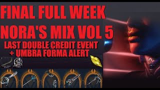 [WARFRAME] This Week In Warframe INCARNON ROTATION/NIGHTWAVE Nora Mix 5 Weekly Reset Week 23