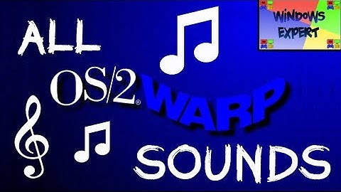 ALL OS/2 WARP SOUNDS