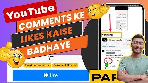 How to Increase Comments Likes on YouTube | Youtube Video Ke Comments ke Likes kaise increase kare?