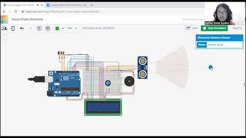 Sensor Parkir Ultrasonik || Tinkercad