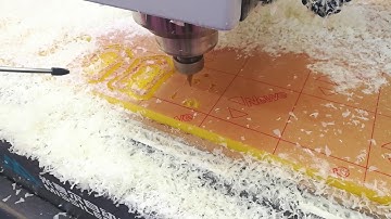 MISSILECNC-M2S process acrylic in Shanghai Sign Exhibition of Sept