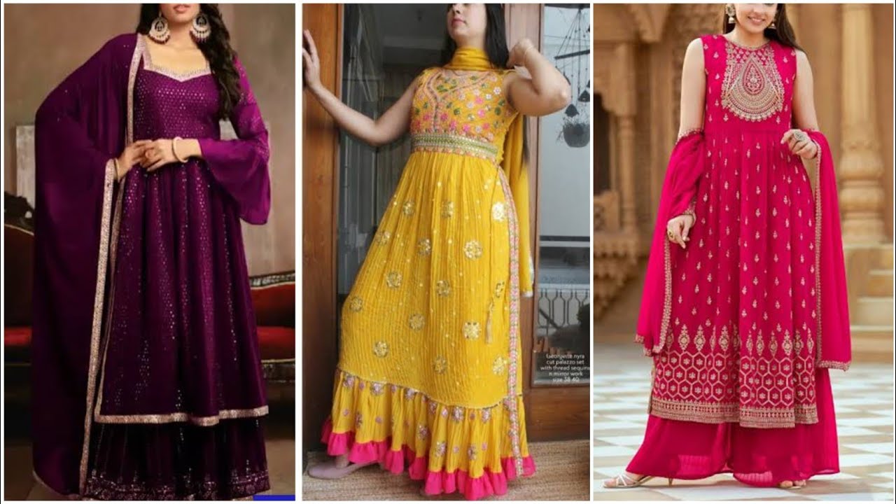Beautiful & Trending Naira Dresses Designs 2023/Naira Cut Dresses
