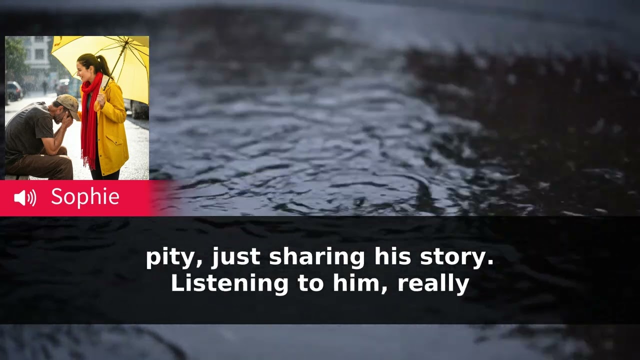 How did a shared umbrella lead to a home?