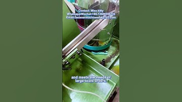 Vibration plate threading machine   #machine #fasteners