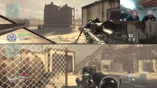 INVERTED Split Screen Sniper 1v1 Vs My Brother