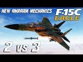 DCS: F-15C Eagle Vs F-16 Viper 2v3 Beyond visual Range Engagement/Tacview Breakdown.
