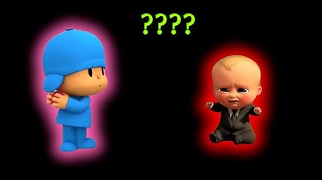 Pocoyo Its Mine & Boss Baby Crying Sound Variations in 39 Seconds