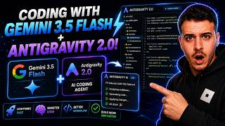 Coding with Gemini 3.5 Flash + Antigravity 2.0!