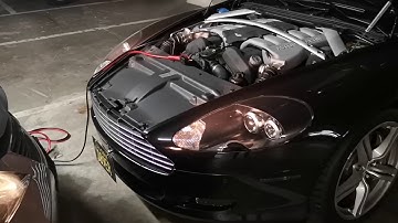 Jump starting my Aston DB9 (part 1)