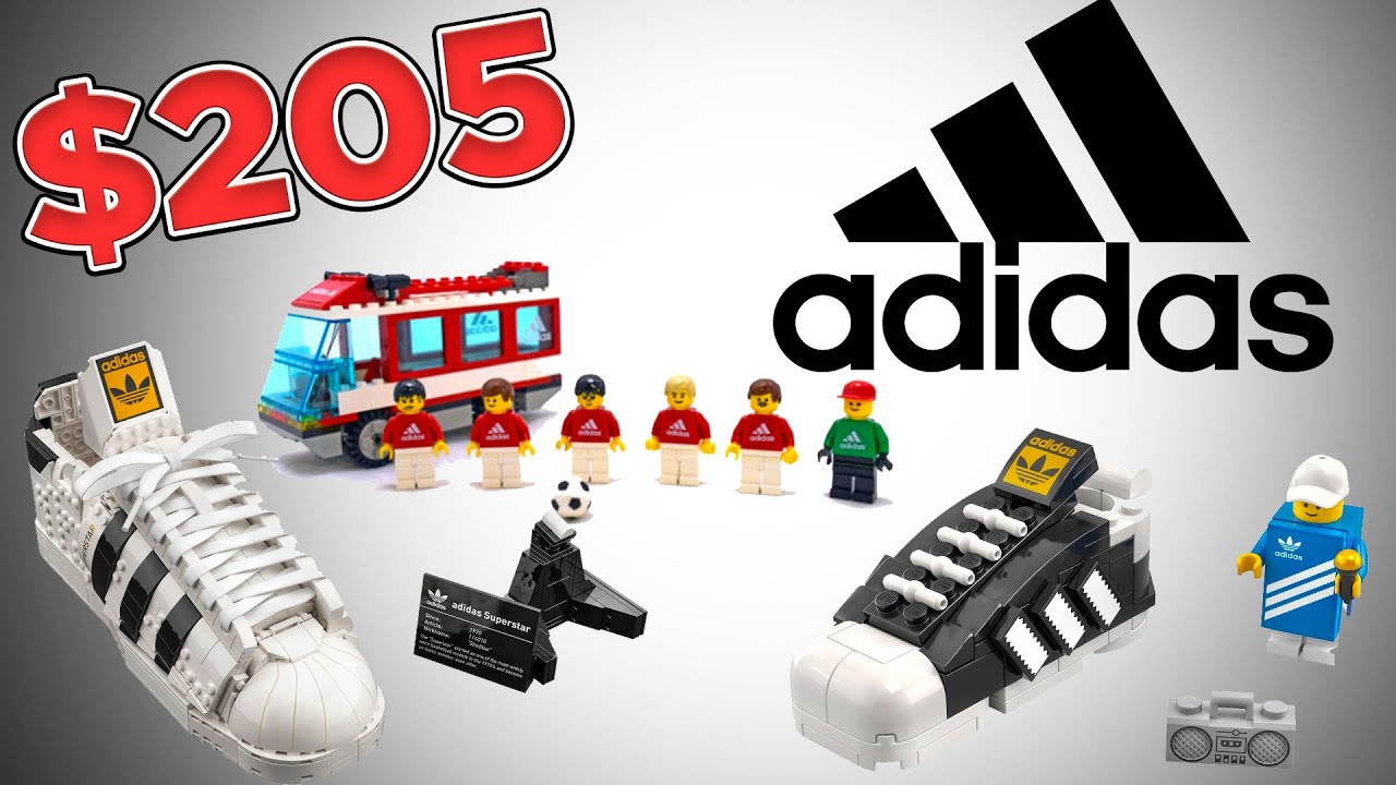 Building A LEGO Adidas Superstar Sneaker! | Unboxing Set 10282 + Mystery  LEGO Pair