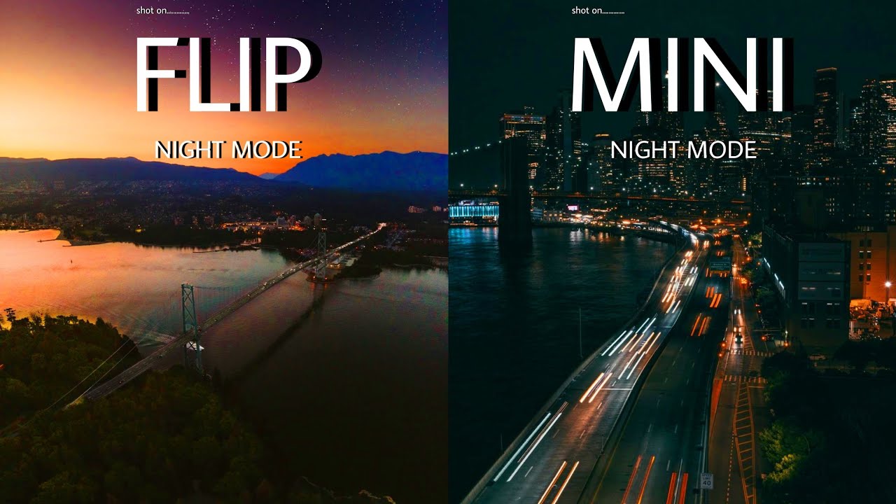 DJI FLIP VS DJI MINI 4 Pro | NIGHT MODE | Camera Test - YouTube