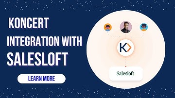 Koncert AI Dialer Dialer Integration with Salesloft