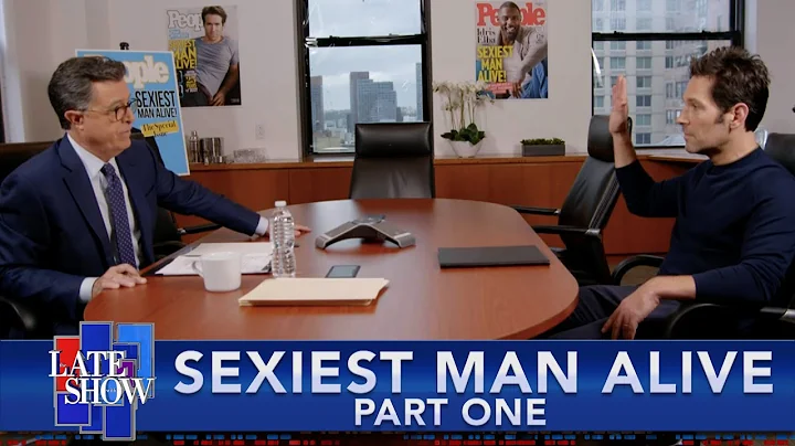 Stephen Auditions Paul Rudd For People's 'Sexiest ...