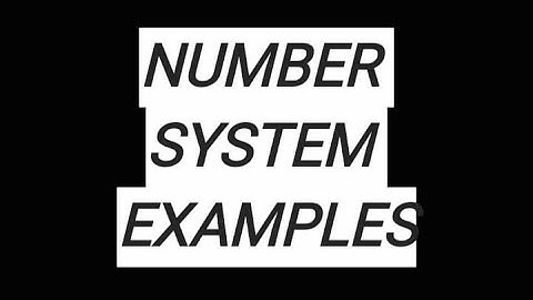 NIOS Class 10 Mathematics Chapter 1 Number System Examples well Explained