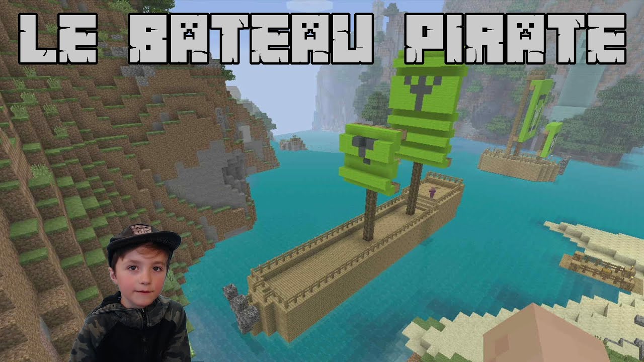 Le bateau Pirate - Tutos Minecraft - YouTube