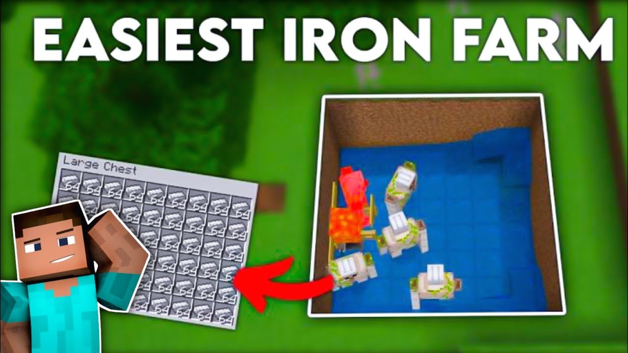 FINALLY I BUILD A IRON FARM | MINECRAFT GAMEPLAY 4 - YouTube