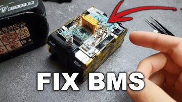 How to Fix Makita 18v Battery BMS (BL1840)