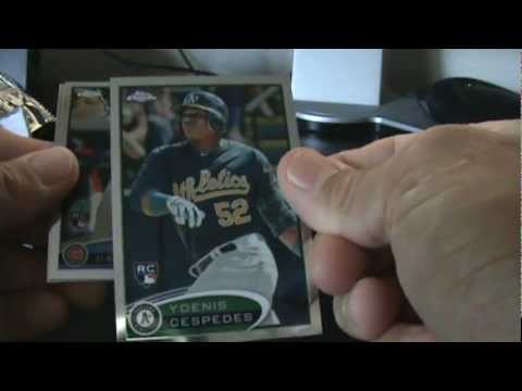 2012 Topps Chrome Baseball Blaster Purple Bryce Ha...