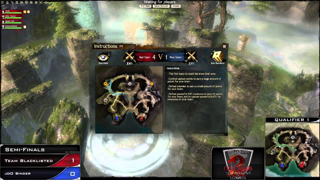 ToL2 Qualifier 1 NA - Semifinals - Team Blacklisted vs joO Binder