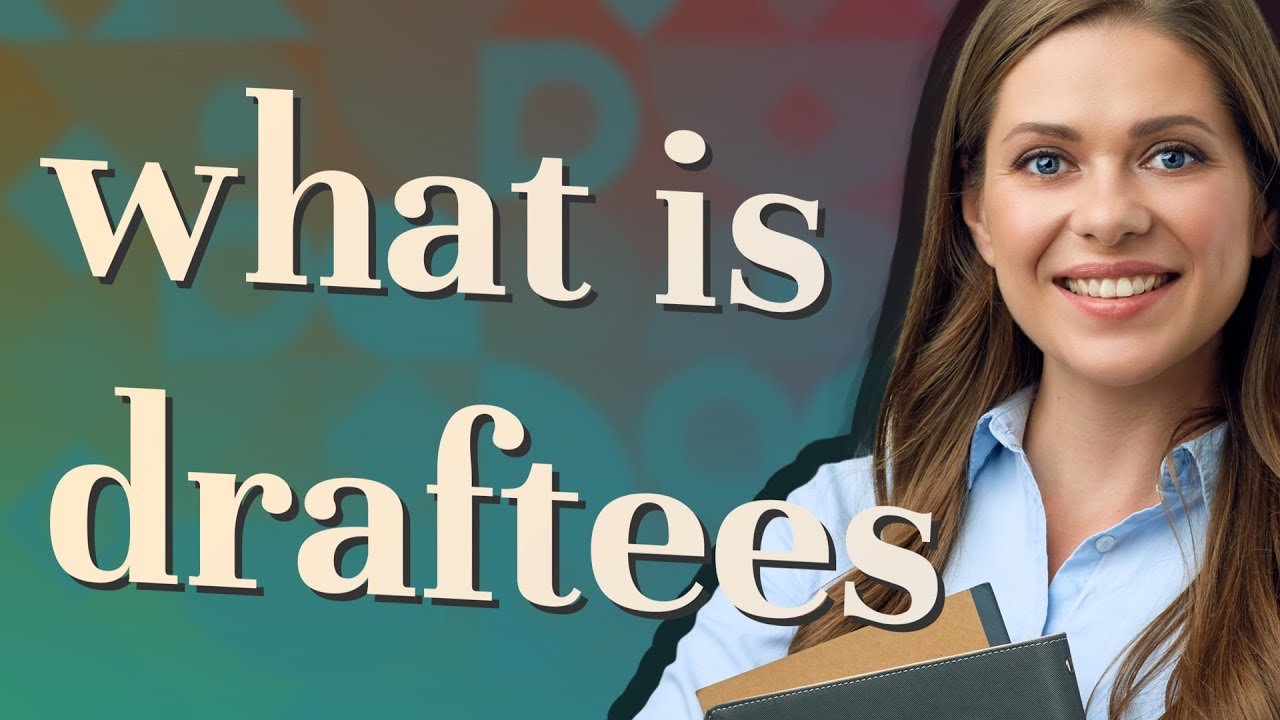 Draftees meaning of Draftees YouTube