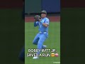 Bobby Witt Jr. faked a tag to stop the runner from scoring