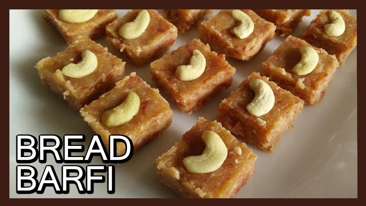 Bread ki Barfi Recipe | Bread Burfi | Bread Barfi Recipe by Healthy Kadai