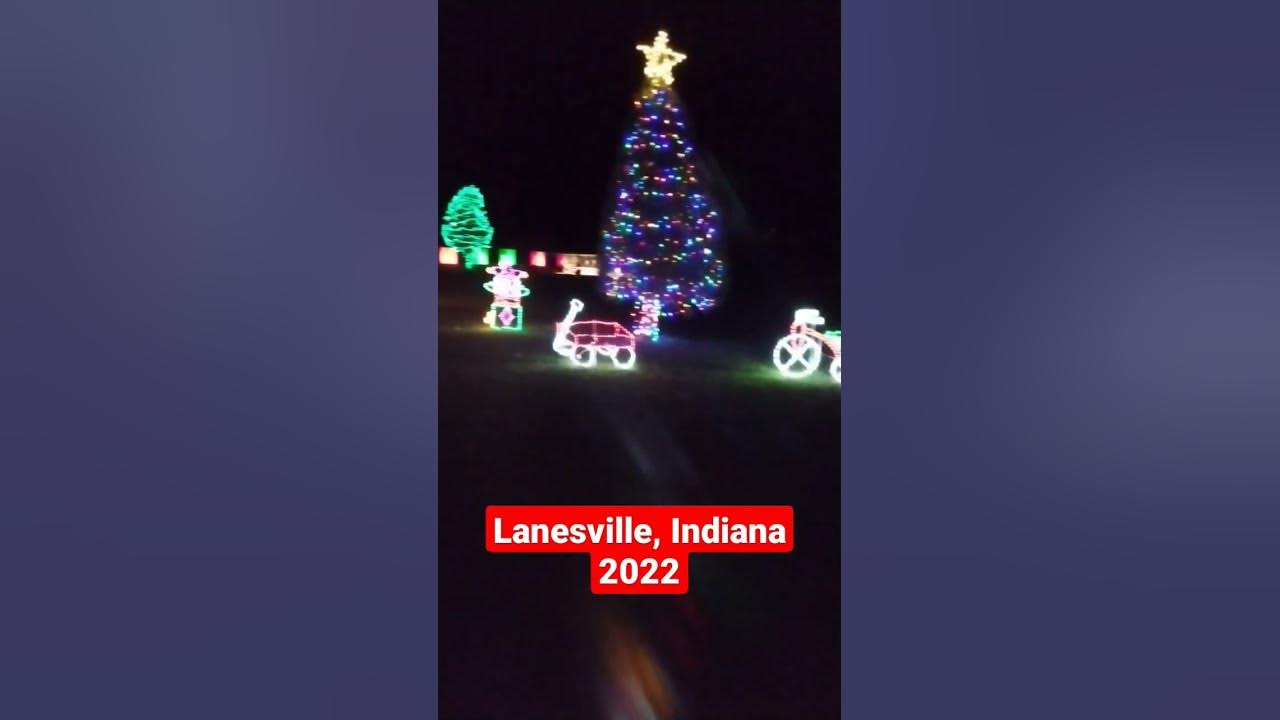 Lanesville, Indiana Christmas lights 2022 shorts YouTube