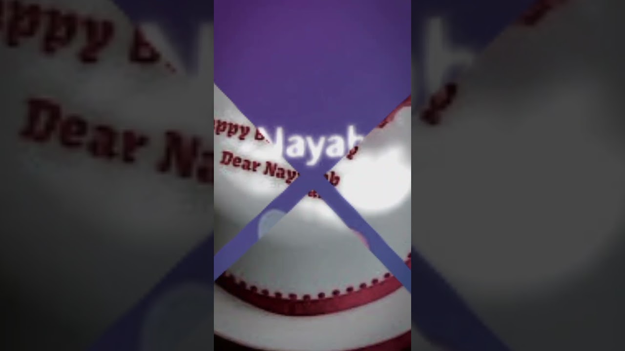 happey birthday nayab 