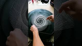 🕷️ #mandala #stringart #ringart #art #artteraphy #design #picture #creation