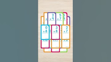 Addition 0-12 Flash Cards from School Zone #shorts #flashcards  #earlylearn #quiz #education #kids