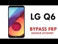 How to Bypass or Remove Google Account LG Q6 without PC 100% done.