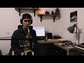 Blinding lights  the weeknd sax cover pald the sax