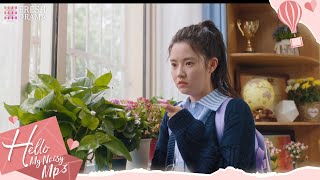 Jeez! The mysterious girl who talks to her through the MP3 is the future her! | Hello My Noisy MP3