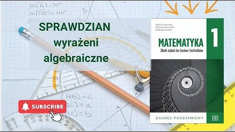 Wyrażenia algebraiczne. Sprawdzian. Wersja 2. Grupa A