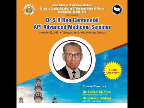 Dr SR Rao Memorial Centennial Seminar by OGKTMA/API - YouTube