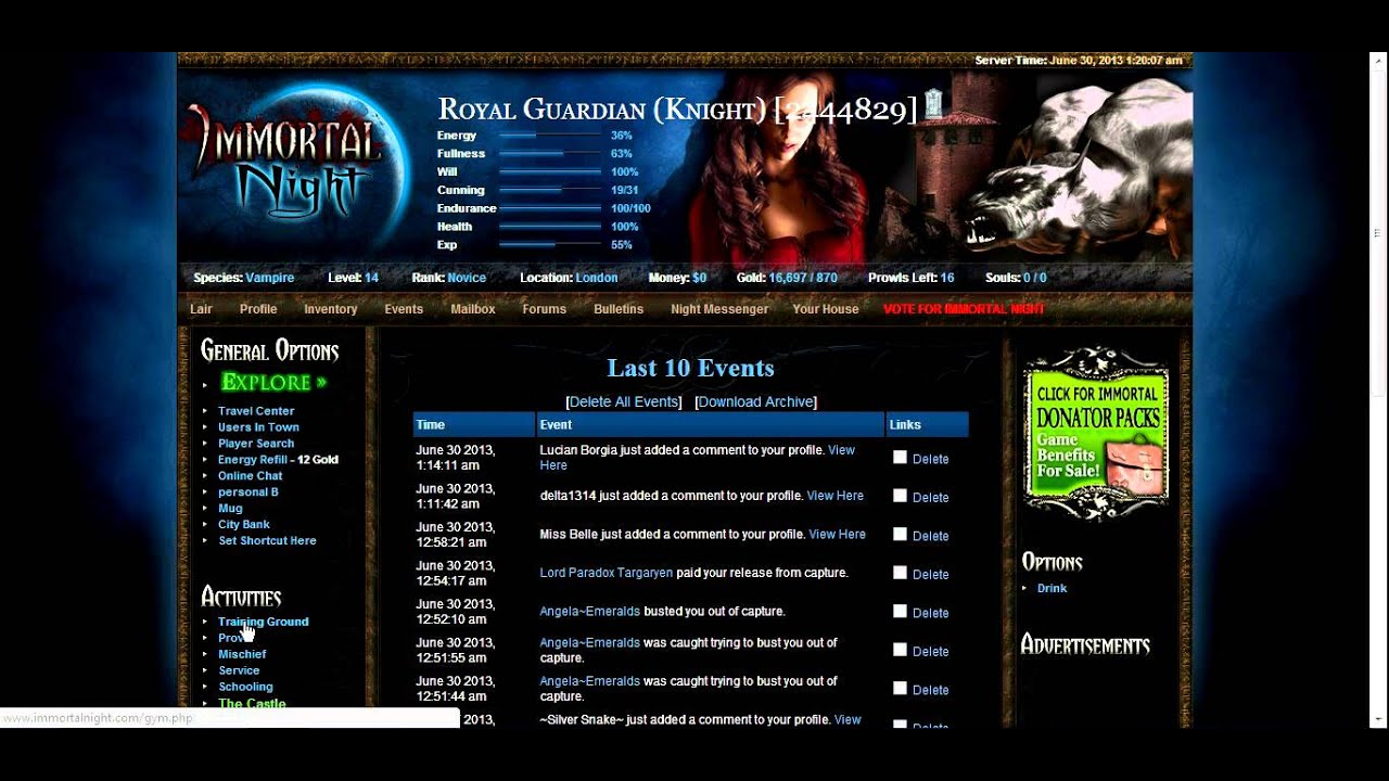 immortal night game wiki immortal night game wiki