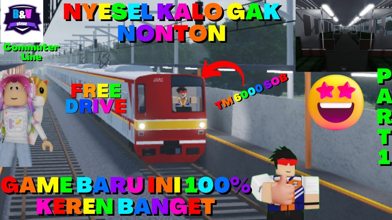 NYESEL KALO GAK NONTON!! Game Commuter Line ini 100 BAGUS