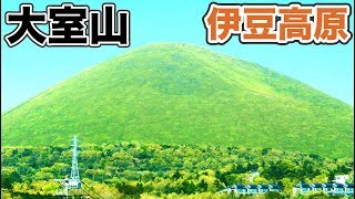伊豆高原の名所 大室山に登る【北海道＆東日本パス休暇５】伊豆熱川駅→伊豆高原駅 4/19-102