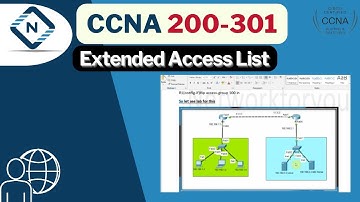 Free CCNA (NEW) | Extended Access List | Video 52 | CCNA 200-301 Complete Course