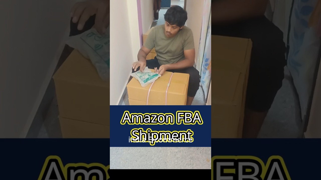 Amazon FBA Shipment Process Step by Step | Box Preparation, SKU Labeling & Transport Cost Explained