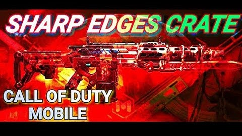 *NEW* SHARP EDGES AND ASSEMBLY REQUIRED CRATES CALL OF DUTY MOBILE *COD MOBILE*